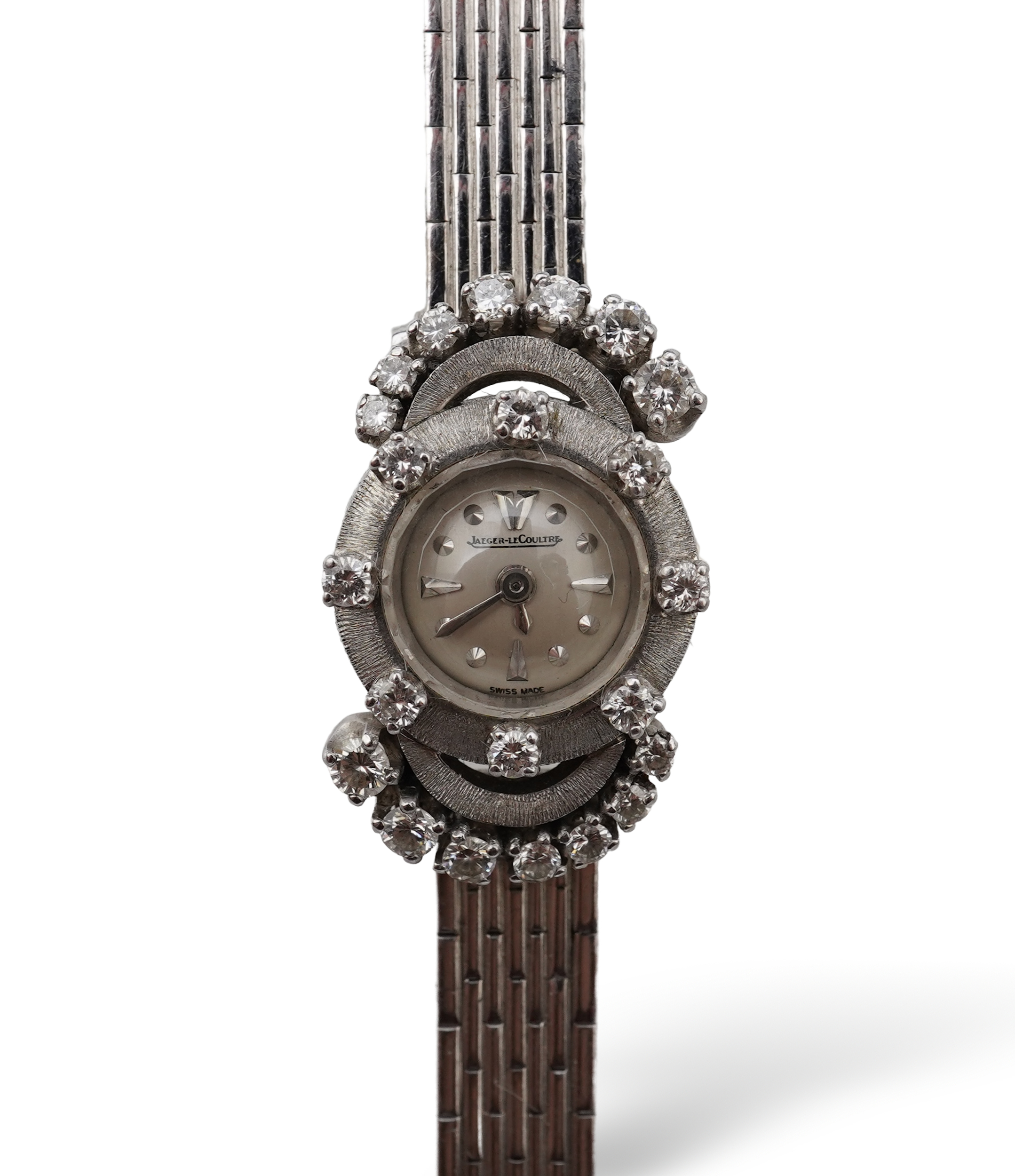 Jaeger-LeCoultre, a lady's diamond cocktail watch, 1960s